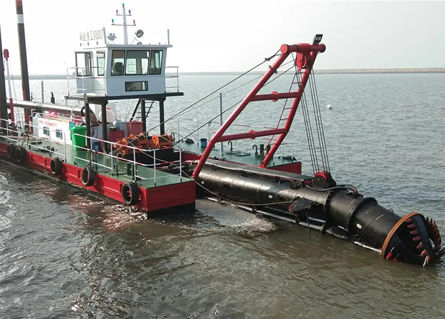 2000m3 h cutter suction dredger vessel