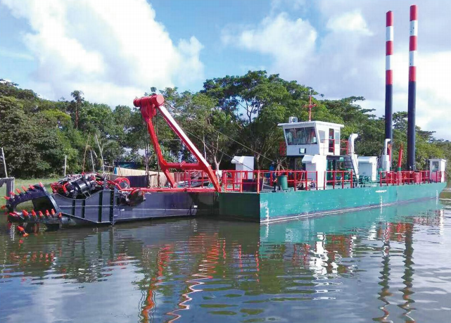 4500m3h cutter suction dredger vessel