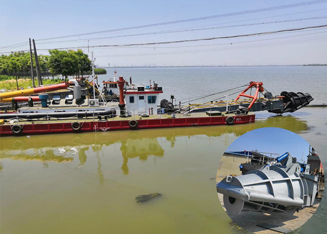 Environmental Protection Cutter Suction Dredger Vessel